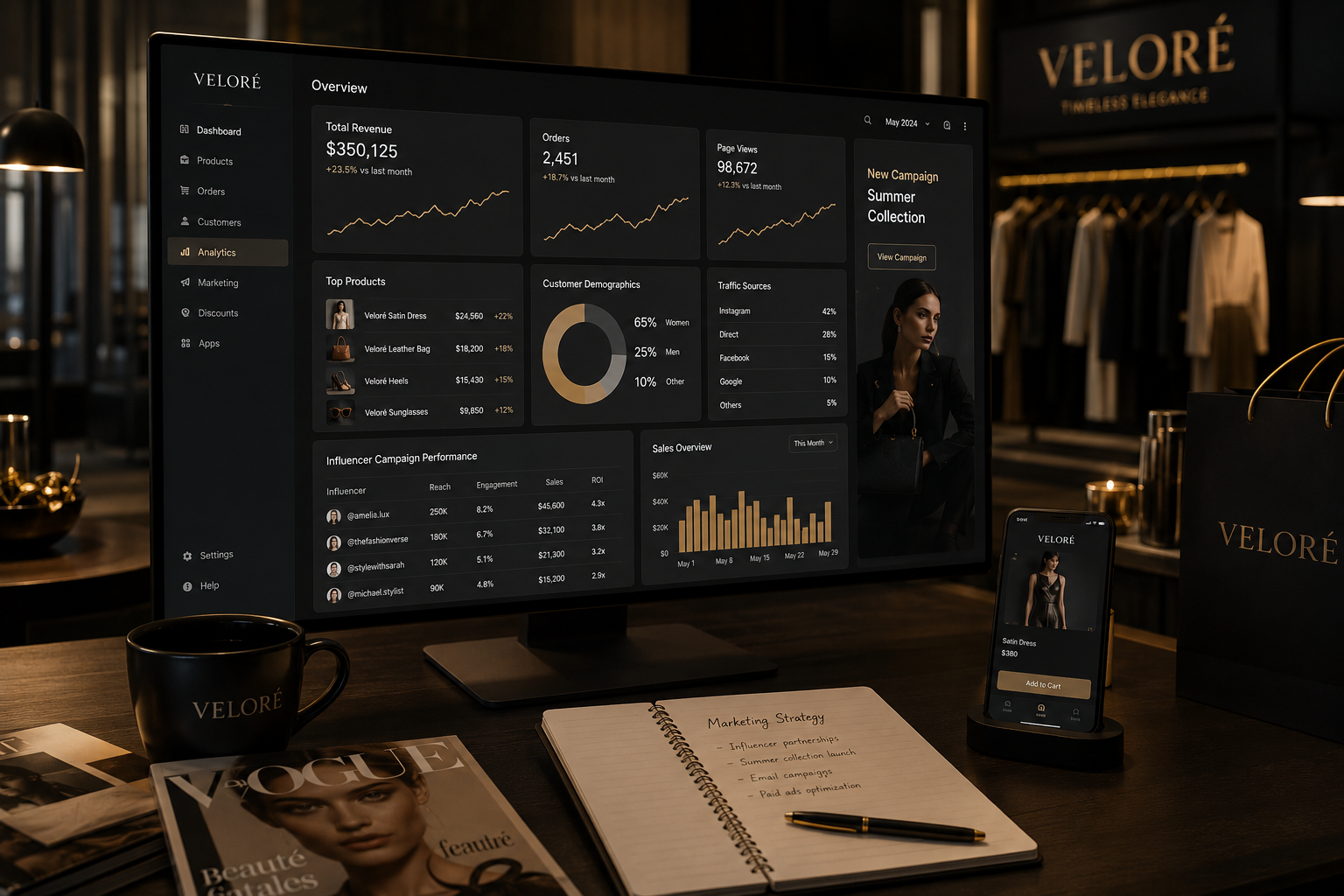 Paid ads performance card